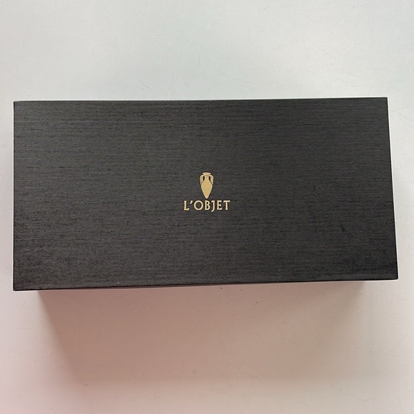 NIB L’OBJET Platinum Plated Snake magnifying glass - gorgeous decor item - Picture 4 of 7